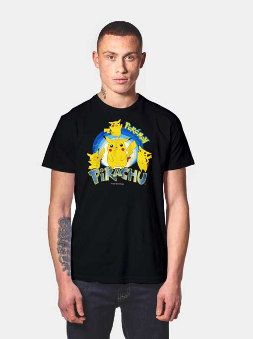 Vintage Pokemon Pikachu Cute T Shirt