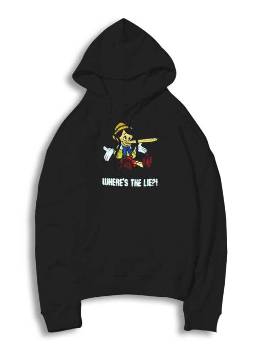 Vintage Where's The Lie Pinnochio Disney Hoodie