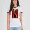 Walk The Line Vintage Guitar Ringer Tee