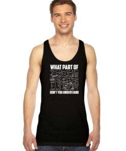 What Part Of Math Don't You Understand Tank Top