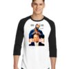 Donald Trump Kanye West Get Hard Raglan Tee