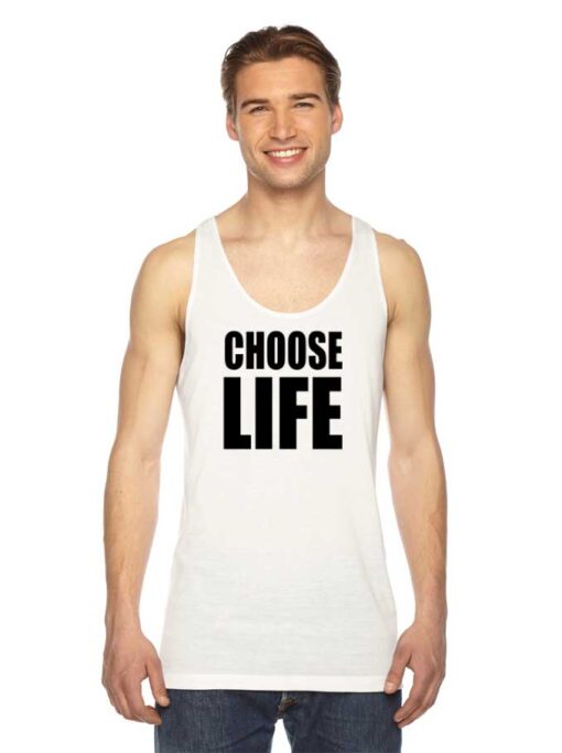 Georges Michael Choose Life Tank Top