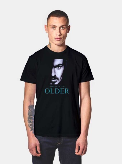 Georges Michael Older Face T Shirt