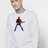 Georges Michael USA Guitar Sweatshirt