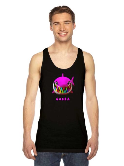 Gooba Baby Shark Rainbow Teeth Tank Top