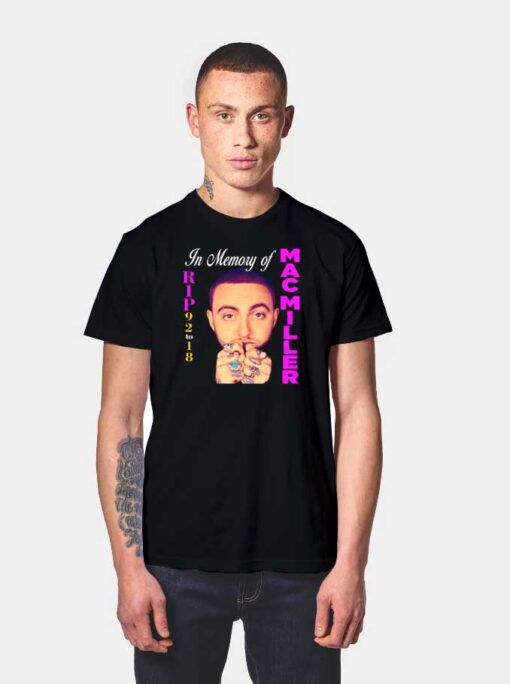 In Memory Of Mac Miller T Shirt