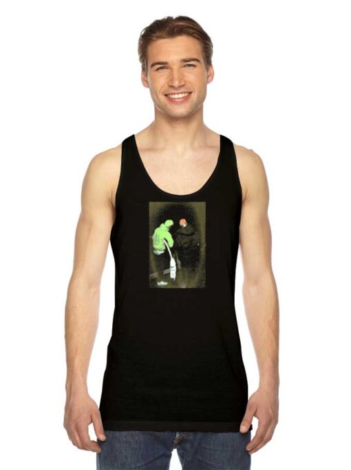 Jack Boys Black Travis Scott Photo Tank Top