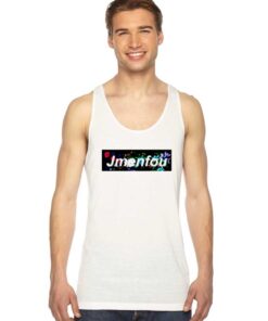 Jmenfou Flower Box Logo Tank Top