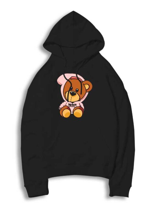 Justin Bieber Teddie Bear Hoodie Hoodie