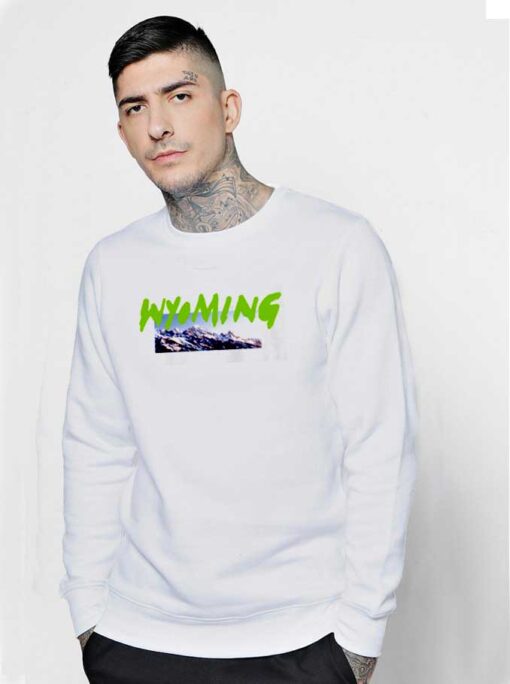 Kanye West Wyoming Mountain Sweatshirt