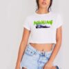 Kanye West Wyoming Mountain Crop Top Shirt