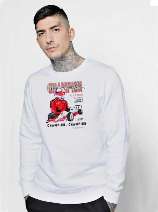 Kendrick Lamar Champion Formula One Sweatshirt