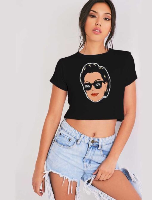 Kylie Jenner 10% Talent Crop Top Shirt