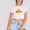 Last King Fast Life Fire Crop Top Shirt