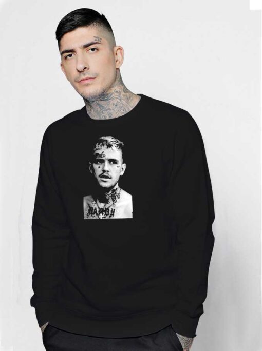 Lil Peep Black Portrait Sweatshirt