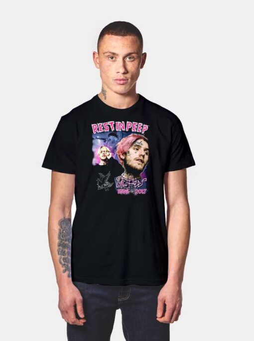 Lil Peep Rest In Peep T Shirt