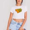 MSB Michael Stanley Band Logo Crop Top Shirt