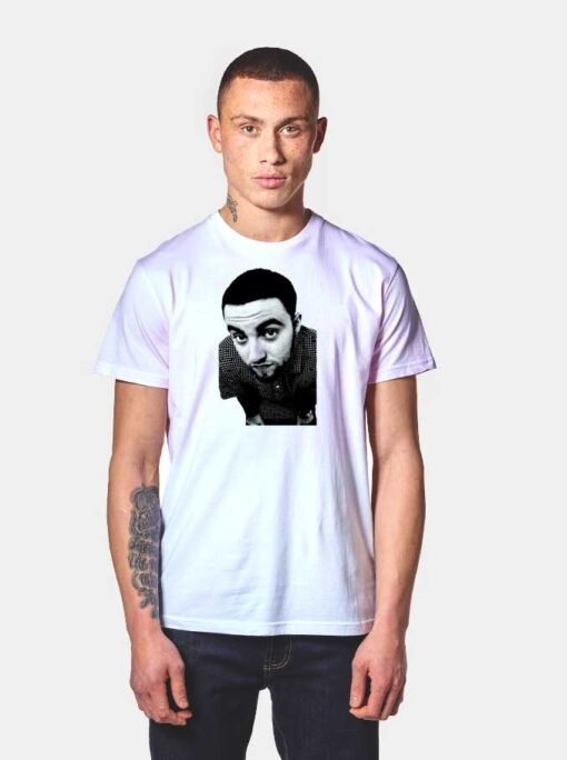 Mac Miller Face Close Up T Shirt