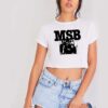 Michael Stanley Band Photo Crop Top Shirt