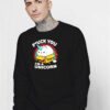 Cat Fuck You I'm A Unicorn Sweatshirt