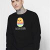 Easter Potato Eggs Colorful Sweatshirt