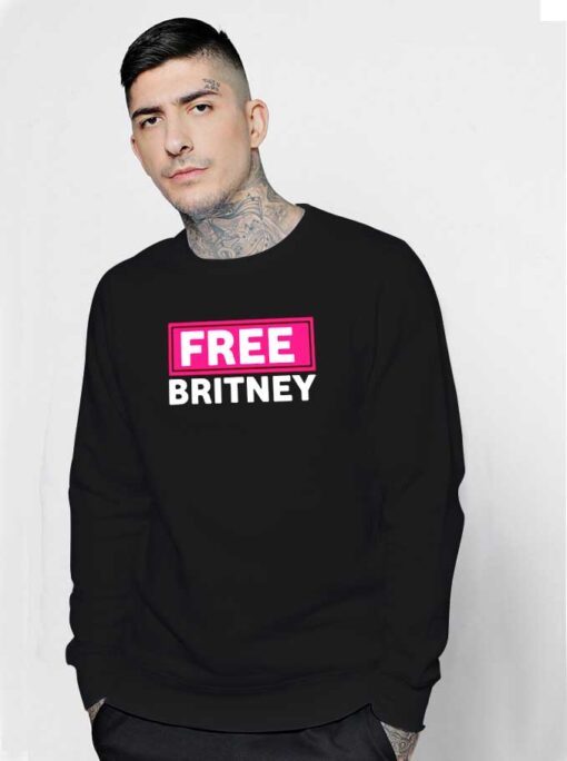 Free Britney Logo Sweatshirt