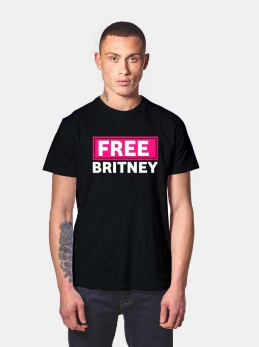 Free Britney Logo T Shirt