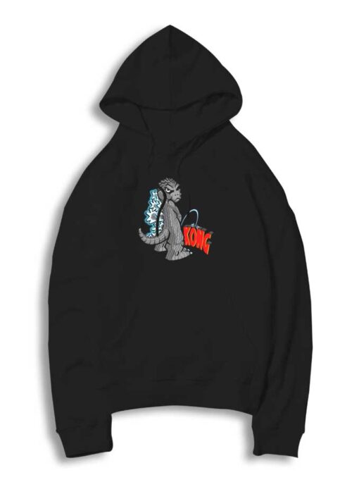 Godzilla Mocking King Kong Hoodie