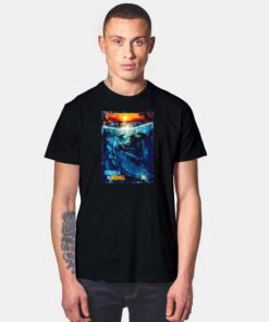 Godzilla vs Evolved Kong Undersea T Shirt