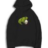 Green Frog Holding Easter Egg Hoodie