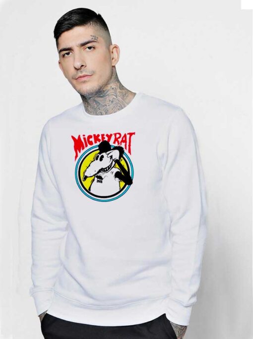 Mickey Mouse Rat Parody Sweatshirt