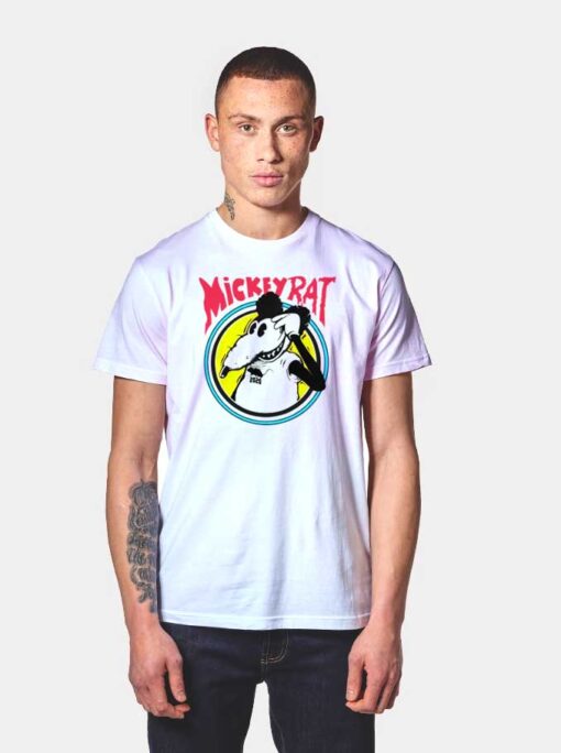 Mickey Mouse Rat Parody T Shirt