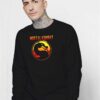 Mortal Kombat Logo Golden Sweatshirt