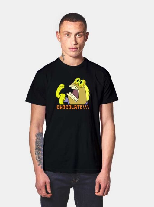 Nickelodeon Chocolate Guy Spongebob T Shirt