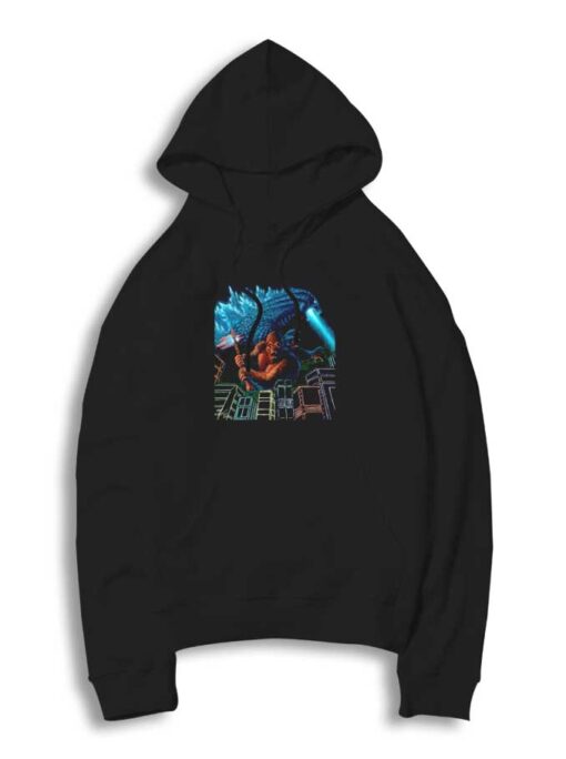 One Will Fall Godzilla King Kong Hoodie