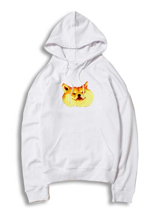 Shiba Inu Doge 8 Bit Hoodie