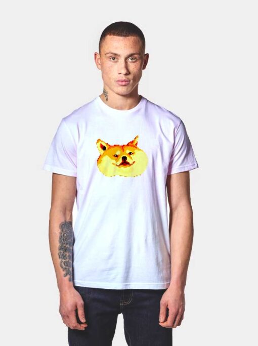 Shiba Inu Doge 8 Bit T Shirt