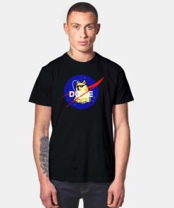 Space Doge Nasa Logo T Shirt