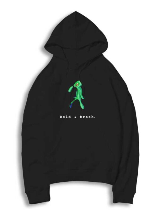 Squidward Bold And Brash Hoodie