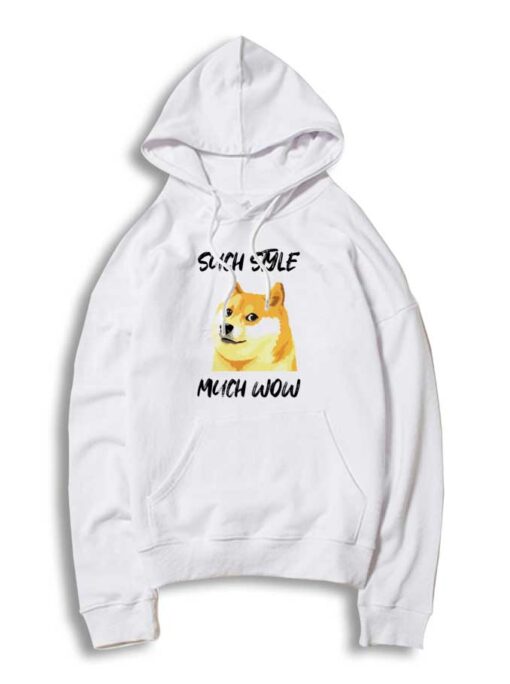 Such Style Much Wow Doge Hoodie