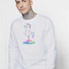 Unicorn Fart Rainbow Sweatshirt