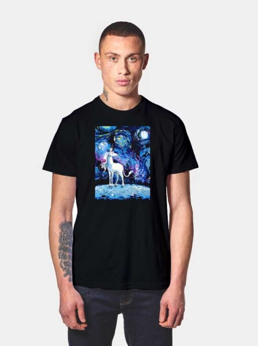 Van Gogh Never Saw The Last Unicorn T Shirt