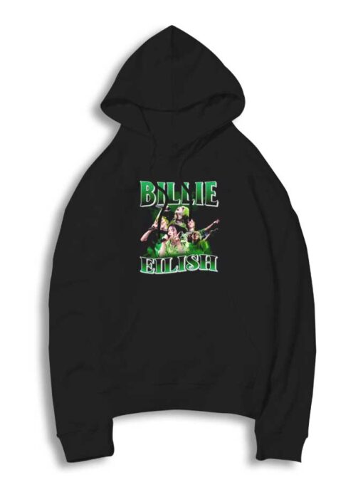 Billie Eilish Singing Logo Hoodie