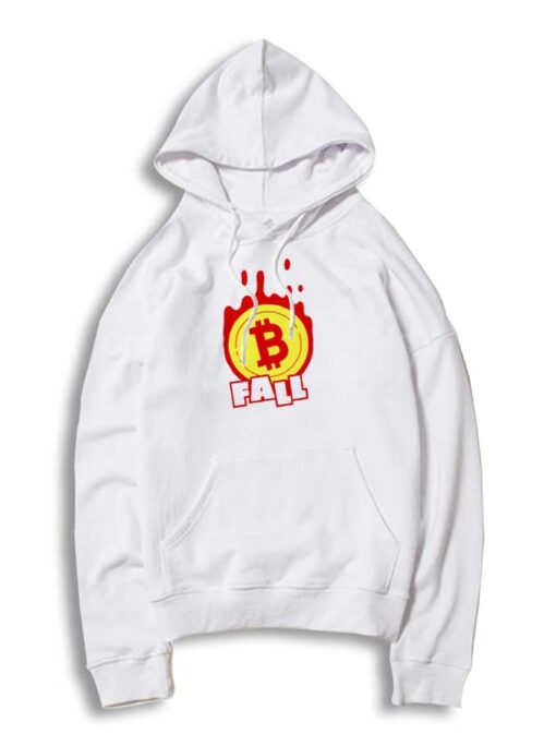 Bitcoin Fall To The Moon Hoodie