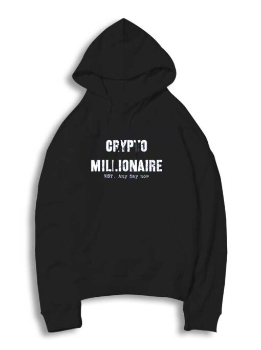 Crypto Millionaire Any Day Now Hoodie