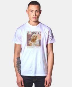 Happier Than Ever Billie Eilish Photo T Shirt