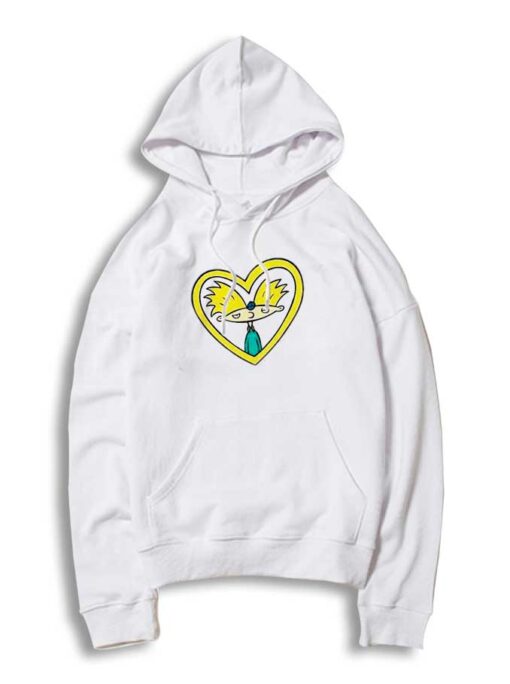 Hey Arnold Heart Frame Hoodie