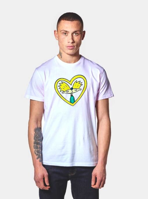 Hey Arnold Heart Frame T Shirt