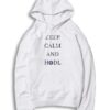 Keep Calm and Hodl Quote Hoodie