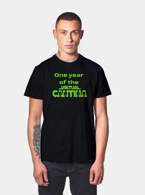 One Year of the Virtual Cantina T Shirt